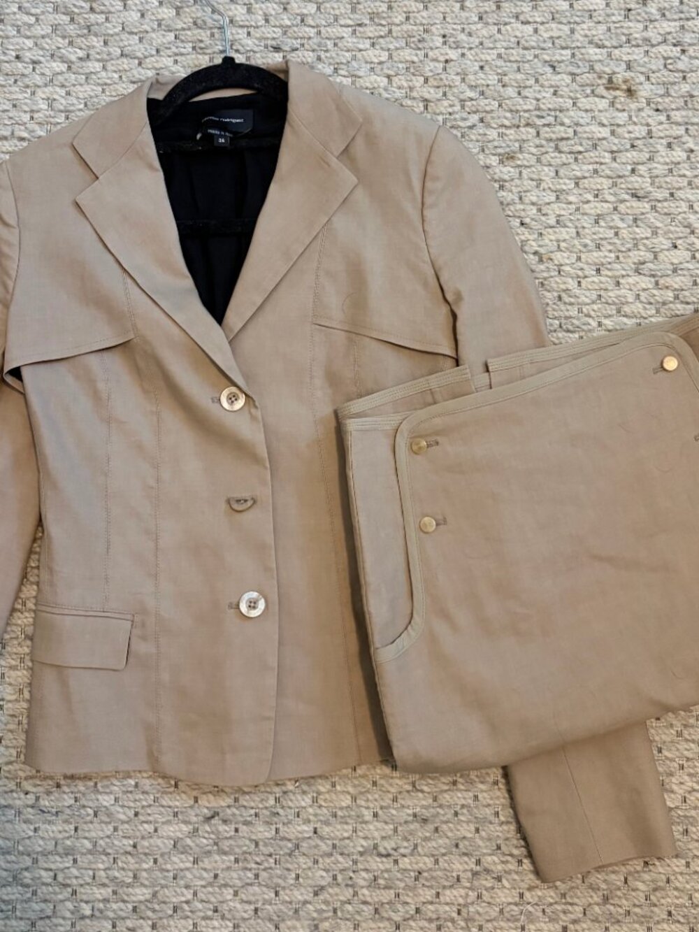 Vintage Narciso Rodriguez Skirt Suit Set